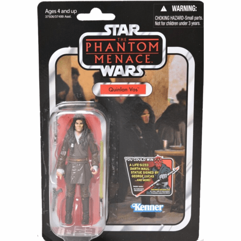 Star Wars Saga Vintage Collection Phantom Menace Quinlan Vos Figure