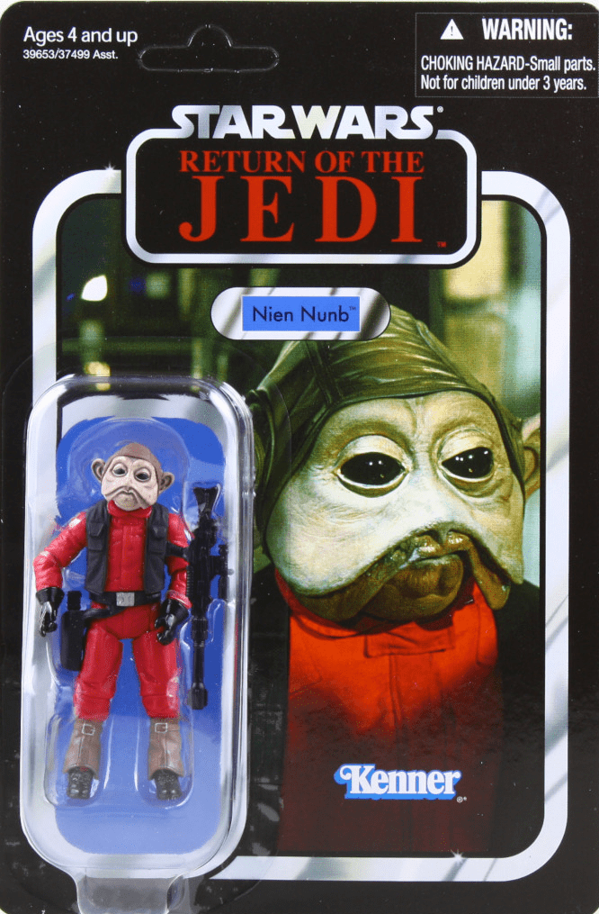 Star Wars Saga Vintage Collection Return of the Jedi Nien Nunb Figure