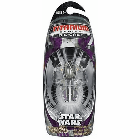 Star Wars Titanium Mace Windu's Jedi Starfighter Vehicle