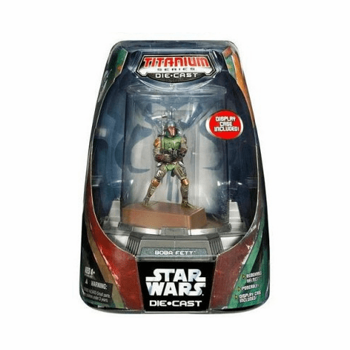 Star Wars Titanium Series Boba Fett Figure