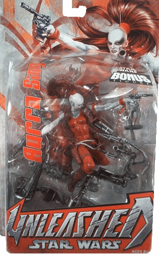 Star Wars Unleashed Aurra Sing Figure