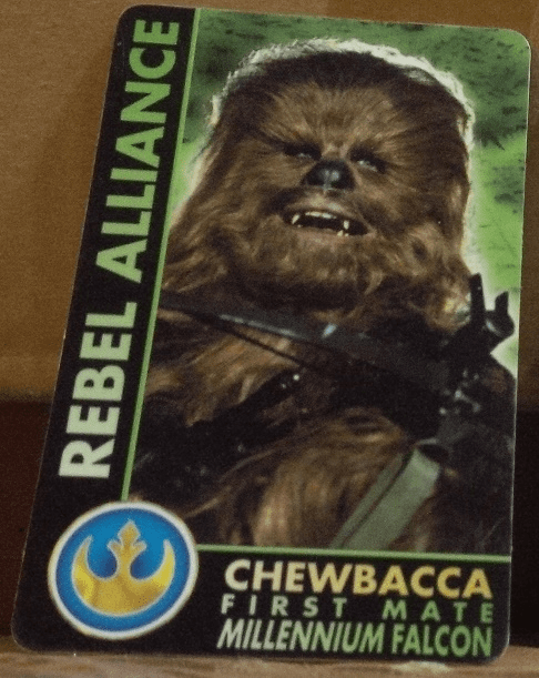 Star Wars Wallet Card Chewbacca