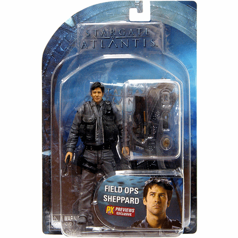 Stargate Atlantis Series 1 Field Ops Sheppard Action Figure