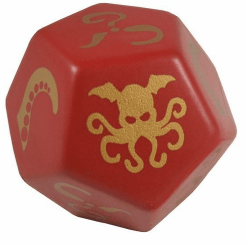 Steve Jackson Games Giant Cthulhu Foam Red Dice