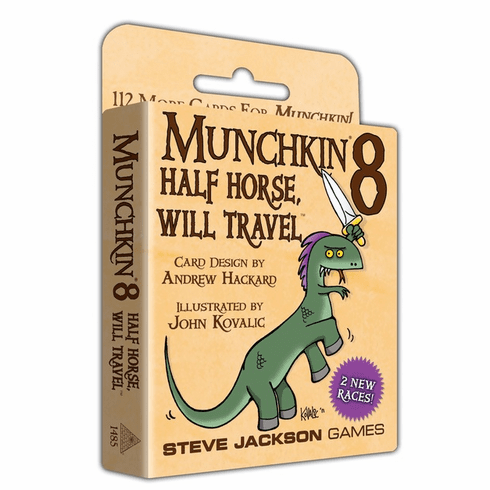 Steve Jackson Games Munchkin 8 Half Horse, Will Travel Expansion