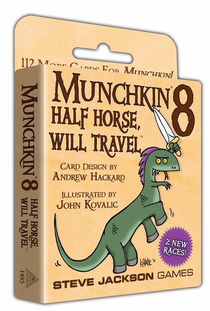 Steve Jackson Games Munchkin 8 Half Horse, Will Travel Expansion