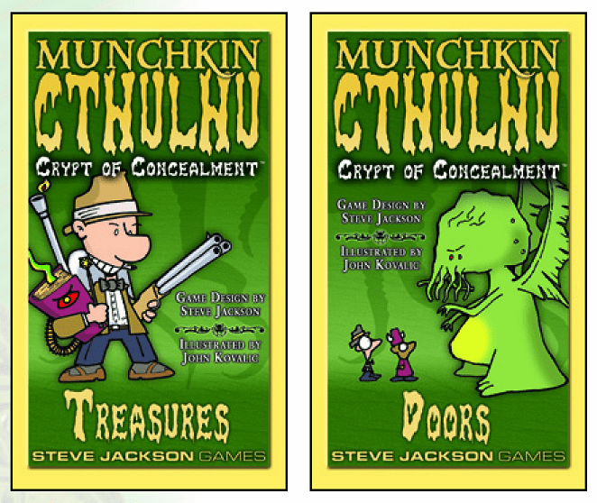 Steve Jackson Games Munchkin Cthulhu Crypts of Concealment