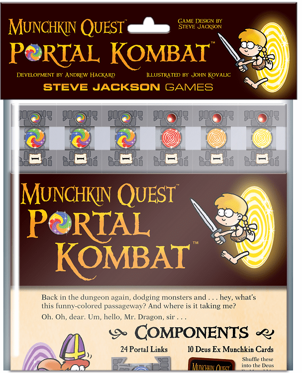 Steve Jackson Games Munchkin Quest Portal Kombat Card Game