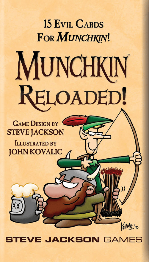 Steve Jackson Games Munchkin Reloaded Card Pack