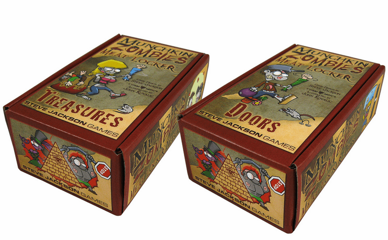 Steve Jackson Games Munchkin Zombies Meat Lockers Boxes