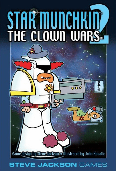 Steve Jackson Games Star Munchkin 2 The Clown Wars Expansion Set