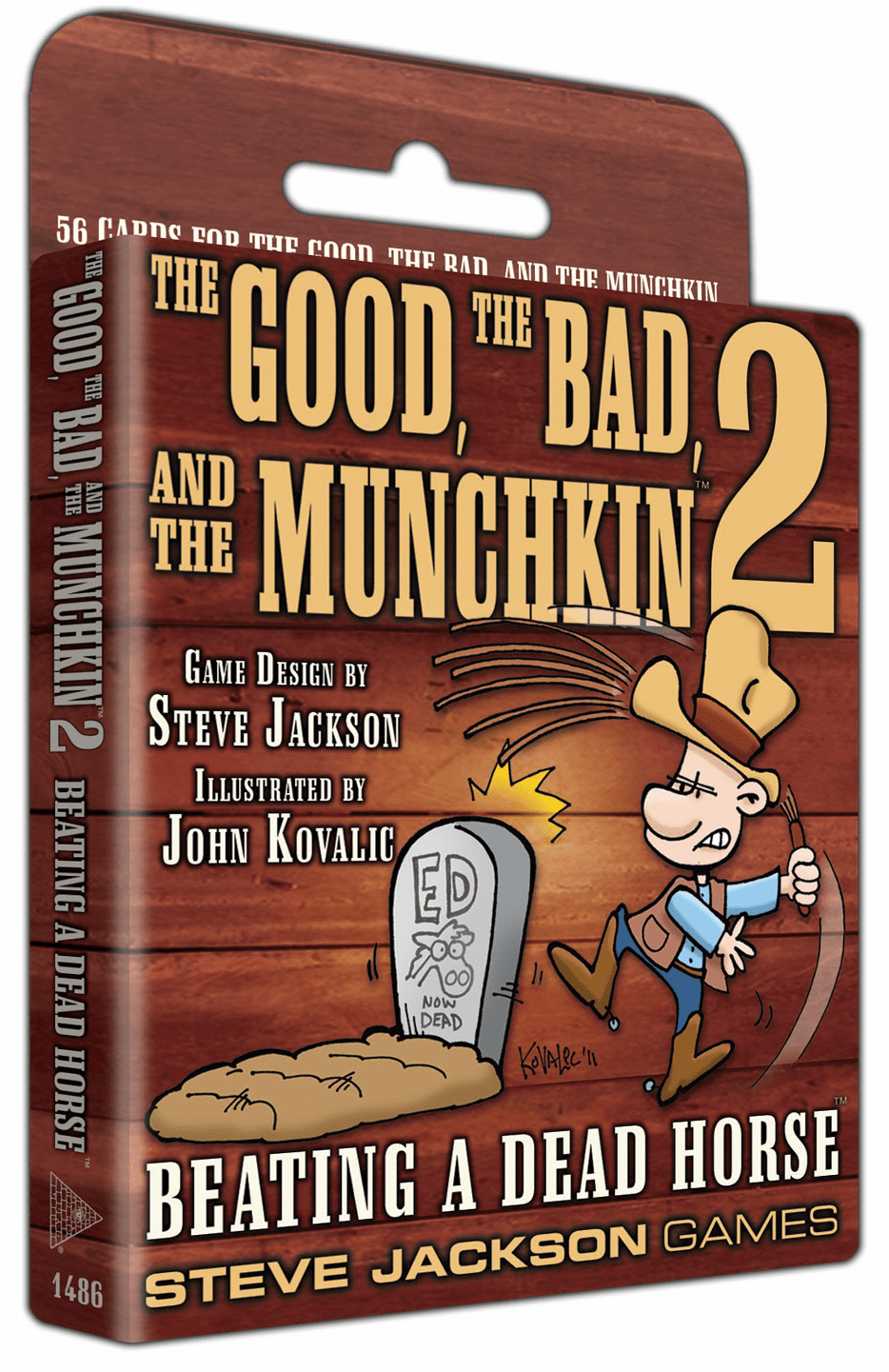 Steve Jackson Games The Good The Bad and The Munchkin 2 Card Game