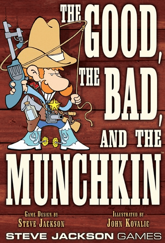 Steve Jackson Games The Good The Bad and The Munchkin Card Game