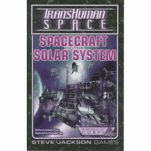 Steve Jackson Games Transhuman Space Spacecraft of the Solar System Sourcebook