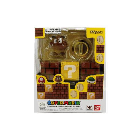 Super Mario Brothers S.H.Figuarts Brick D-Arts Playset