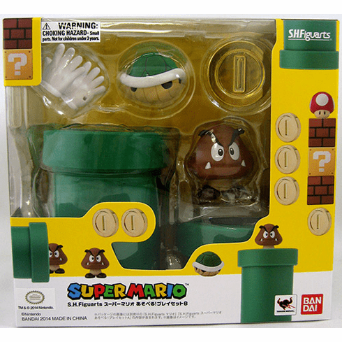 Super Mario Brothers S.H.Figuarts Pipe D-Arts Playset