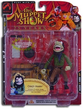 The Muppet Show Series 2 Crazy Harry Action Figure