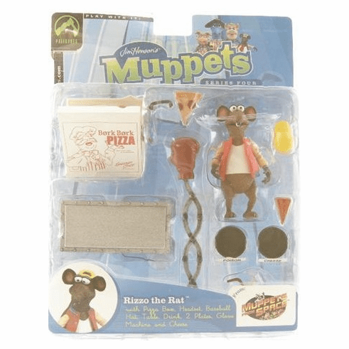 The Muppet Show Series 4 Rizzo the Rat Red Jacket Action Figure