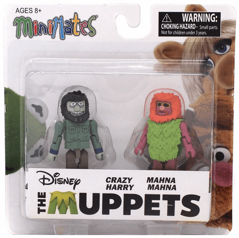 The Muppets Minimates Crazy Harry and Mahna Mahna Figure Set