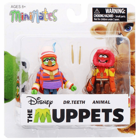 The Muppets Minimates Dr. Teeth and Animal Figure Set