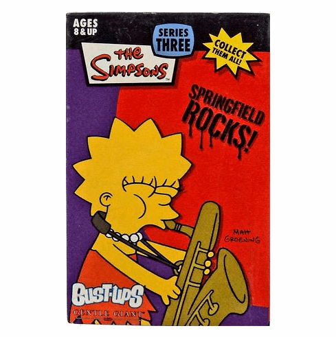 The Simpsons Springfield Rocks Lisa Bust-Ups