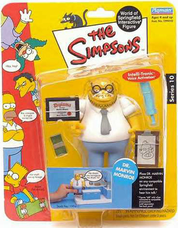 The Simpsons World of Springfield Series 10 Dr. Marvin Monroe Figure
