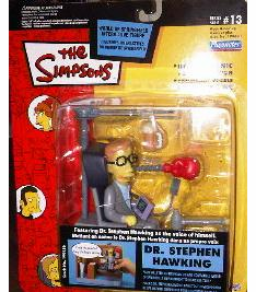 The Simpsons World of Springfield Series 13 Dr. Stephen Hawking Figure