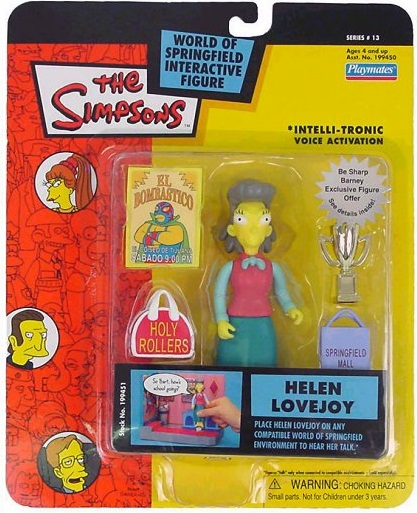 The Simpsons World of Springfield Series 13 Helen Lovejoy Figure