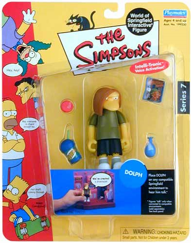 The Simpsons World of Springfield Series 7 Dolph Figure