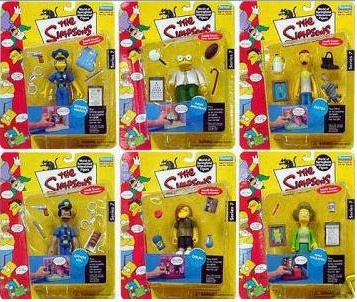 The Simpsons World of Springfield Series 7 Figure Set
