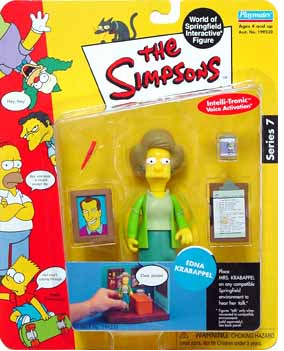 The Simpsons World of Springfield Series 7 Mrs. Krabappel Figure