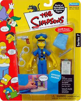 The Simpsons World of Springfield Series 7 Officer Marge Figure