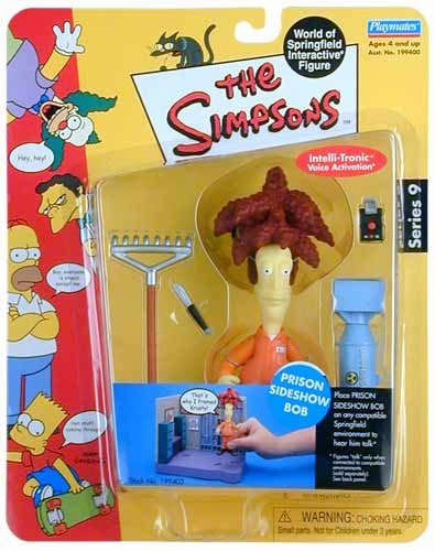 The Simpsons World of Springfield Series 9 Prison Sideshow Bob Figure