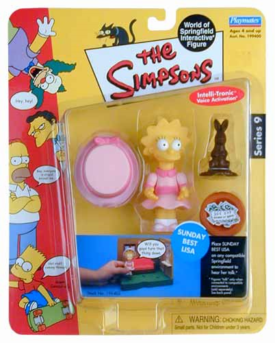 The Simpsons World of Springfield Series 9 Sunday Best Lisa Figure