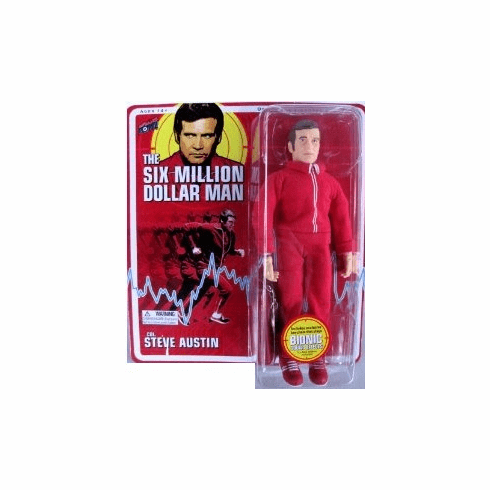 The Six Million Dollarman Mego Retro Steve Austin Figure