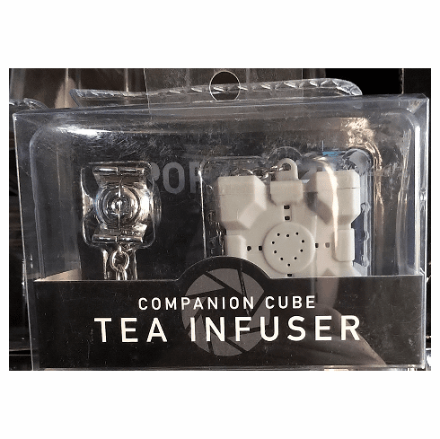 Think Geek Portal 2 Companion Cube Tea Infuser