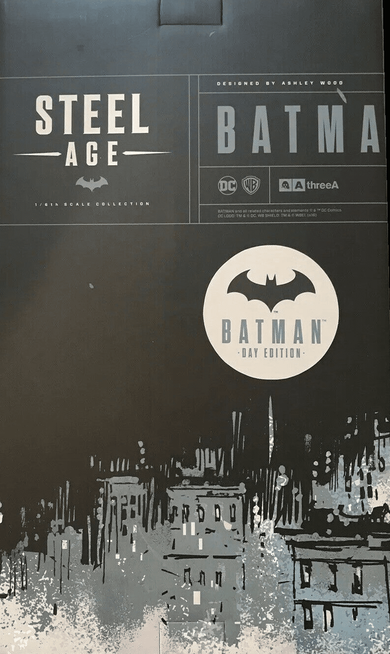 ThreeA DC Steel Age Batman Day Version Figure