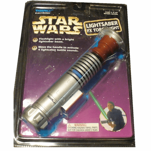 Tiger Electronics Star Wars Lightsaber FX Torchlight
