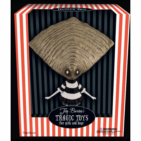 Tim Burton Tragic Toys for Girls and Boys Oyster Boy Deluxe Figure