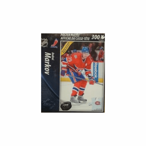 Top Dog Collectibles NHL Andrei Markov Poster Puzzle