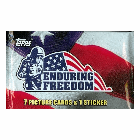 Topps Enduring Freedom Trading Cards Pack