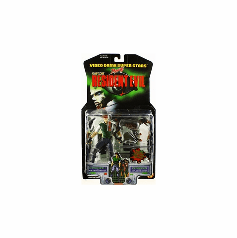 Toy Biz Capcom Resident Chris Redfield and Cerberus Action Figure Set
