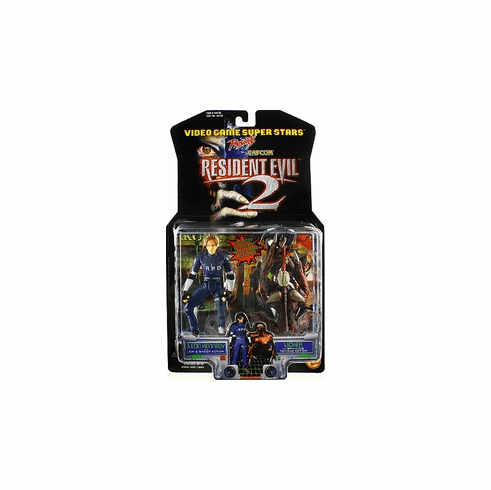 Toy Biz Capcom Resident Evil 2 Leon Kennedy and Licker Action Figures