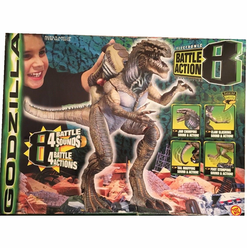 Toy Biz Godzilla Electronic Battle Action 8 Heavy Hitter