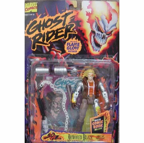 Toy Biz Marvel Ghost Rider Armored Blaze Action Figure