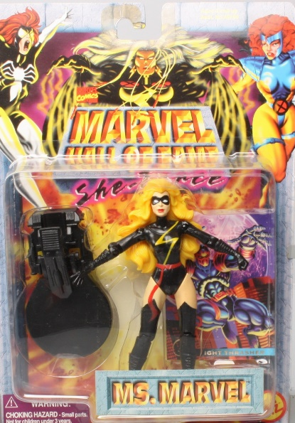 Toy Biz Marvel Hall of Fame She-Force Ms. Marvel Action Figure