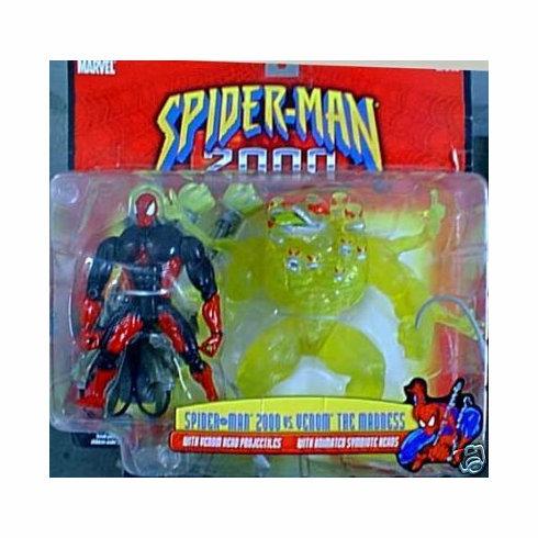 Toy Biz Spider-Man 2000 vs. Venom the Madness Figures