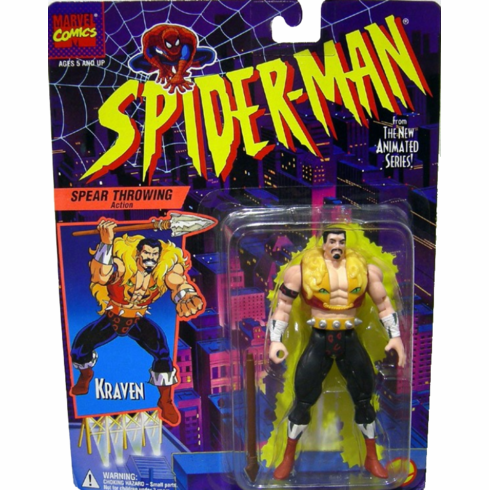 Toy Biz Spider-Man Animated Series Kraven Figure
