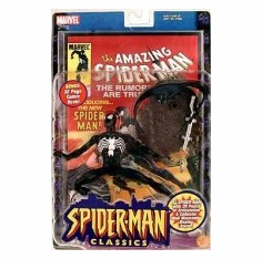Toy Biz Spider-Man Classics Black Costume Spider-Man Figure
