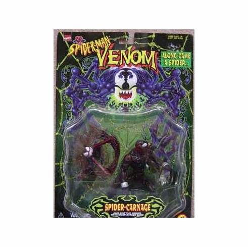 Toy Biz Spider-Man Venom Spider-Carnage Figure